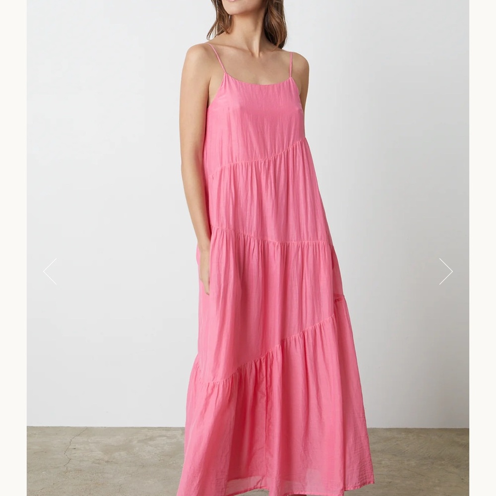 Velvet by Graham & Spencer Pink Maxi Dress